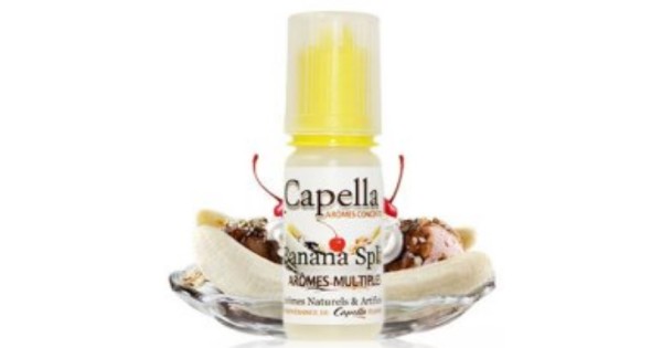 Συμπυκνωμένα Αρώματα Capella Banana Split Flavor 10ml Smokersland